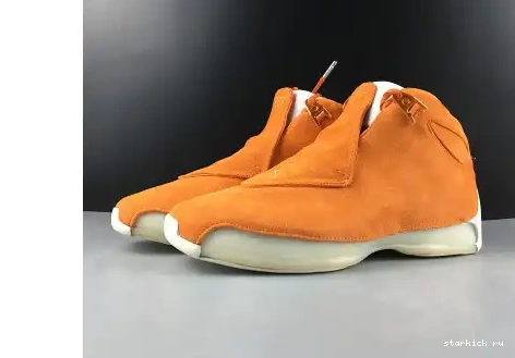 AA2494-801 Retro 18 AA2494-801 Orange Campfire Jordan  0528
